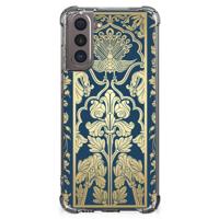 Samsung Galaxy S21 Case Beige Flowers
