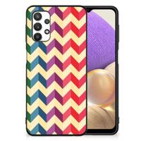Samsung Galaxy A32 5G Back Case Zigzag Multi Color