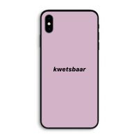 kwetsbaar: iPhone XS Max Biologisch afbreekbaar hoesje