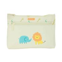 Schoolpennenzak Safta Selva Jungle Beige 23 x 16 x 3 cm