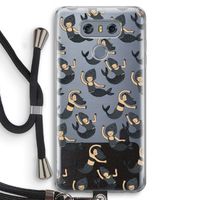 Zeemeermin: LG G6 Transparant Hoesje met koord Zeemeermin: LG G6 Transparant Hoesje met koord