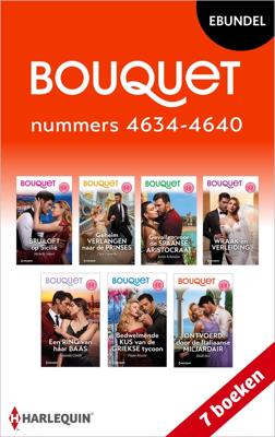 Bouquet e-bundel nummers 4634 - 4640 - Michelle Smart, Pippa Roscoe, Heidi Rice, Clare Connelly, Jackie Ashenden, Abby Green, Amanda Cinelli - ebook