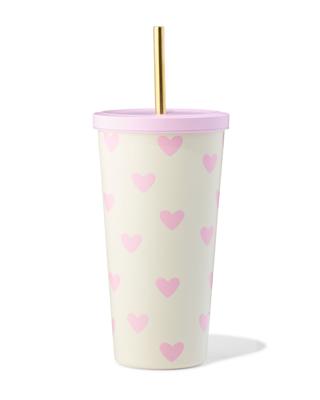 HEMA Beker Met Rietje 580ml Rvs