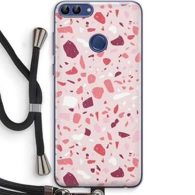 Terrazzo N°15: Huawei P Smart (2018) Transparant Hoesje met koord