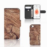Apple iPhone 5 | 5s | SE | Book Style Case | Tree Trunk