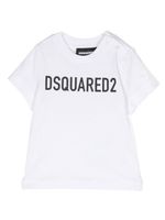 DSQUARED2 KIDS t-shirt en coton à logo imprimé - Blanc