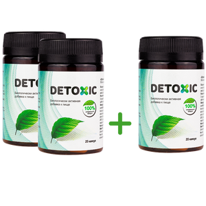 Detoxic 2+1 gratis