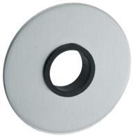 Krukrozet paar rond SF2 rvs mat