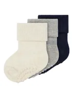 Name it 3-Paar antislip baby sokken