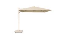 Platinum Challenger zweefparasol T2 Premium 3x3 sandstone champagne