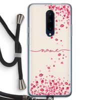 Hartjes en kusjes: OnePlus 7 Pro Transparant Hoesje met koord Hartjes en kusjes: OnePlus 7 Pro Transparant Hoesje met koord
