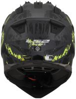 LS2 endurohelm "mx702 pioneer ii crazy" helmet mx702 pioneer ii crazy m. sw/ge gr. m
