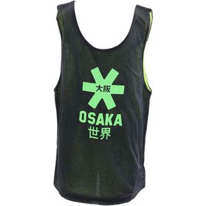Osaka Reversible Bib Front Logo - Black/Green