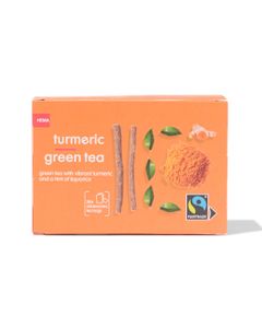 HEMA Groene Thee Kurkuma En Zoethout - 20 Stuks
