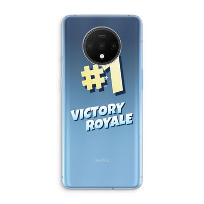 Victory Royale: OnePlus 7T Transparant Hoesje