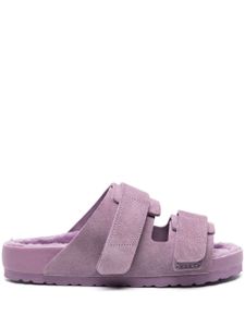 Birkenstock x Tekla sandales Uji en daim - Violet