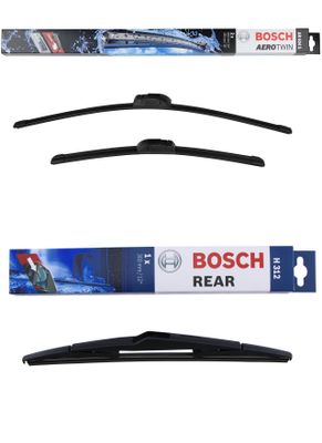Bosch Ruitenwissers voordeelset voorzijde + achter AR604SH312