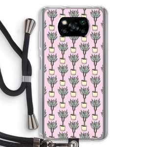 Boompje: Xiaomi Poco X3 Pro Transparant Hoesje met koord