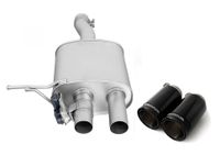 Remus uitlaat passend voor Mini Cooper S F56 3-drs 2014-2018 - Black Chrome 755214097002698CBR