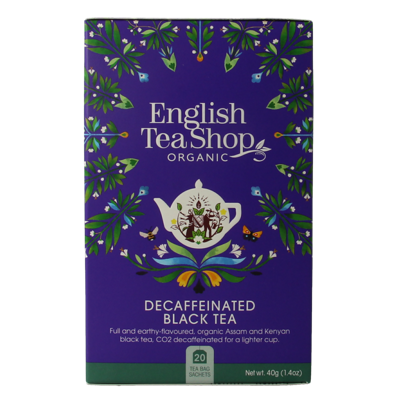 English Tea Shop Decaffeinated breakfast bio 20 Zakjes