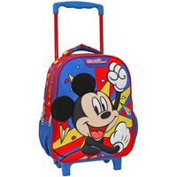 Disney Mickey Mouse Rugzak Trolley, Wiggle Giggle - 31 x 27 x 10 cm - Polyester - thumbnail