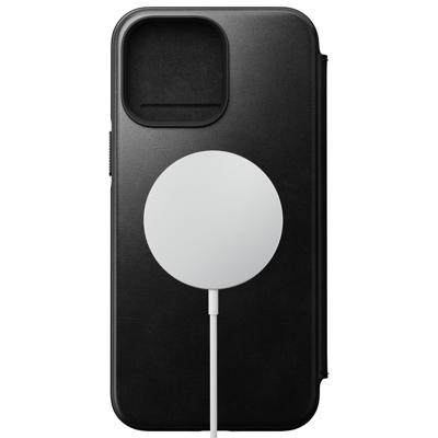 Nomad Modern Horween leather folio iPhone 14 Pro Max