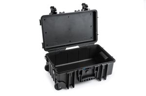 B & W International Outdoor-koffer outdoor.cases Typ 6600 26 l (b x h x d) 550 x 225 x 350 mm Zwart 6600/B/RPD