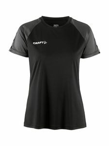 Craft 1912726 Squad 2.0 Contrast Jersey W - Black/Granite - M