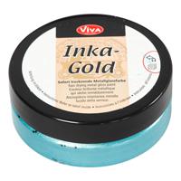 Creativ Company Inka-Gold Glanswax Turquoise, 50ml