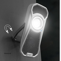 Scangrip BOUWLAMP | AUDIO LIGHT MET SPEAKER 600LM - AUD601R