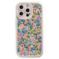 iPhone 15 Pro Max beige case - Floral garden