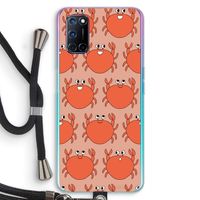 Krab: Oppo A72 Transparant Hoesje met koord