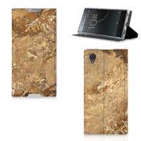 Sony Xperia L1 | Standcase | Marmer Creme