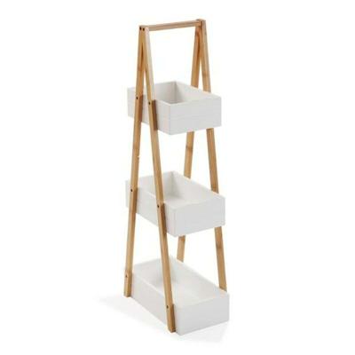 Badkamerschappen Versa Bamboe Hout MDF Hout MDF/Bamboe (18 x 81 x 30 cm)