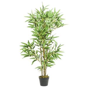 VidaXL Kunstplant bamboe 552 bladeren 120 cm groen