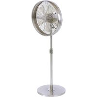 Lucci AIR Breeze Staande ventilator 50 W (Ø x h) 41 cm x 1220 mm Chroom