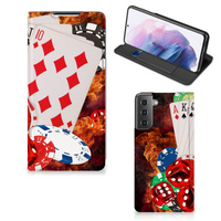 Samsung Galaxy S21 Plus Hippe Standcase Casino