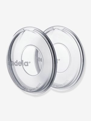 Set van 2 MEDELA melkopvangcup doorzichtig