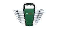 Bosch Groen Dubbele Steeksleutelset | 8-delig - 1600A03HM8