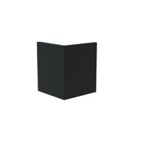 Keerwand aluminium buitenhoek 50x50x60cm. Keerwand aluminium buitenhoek 50x50x60cm.