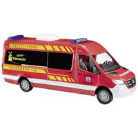 Busch 52617 H0 Hulpdienstvoertuig Mercedes Benz Sprinter brandweer Edewecht - thumbnail