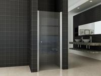 Wiesbaden nisdeur met profiel 80x202 cm 8 mm NANO glas