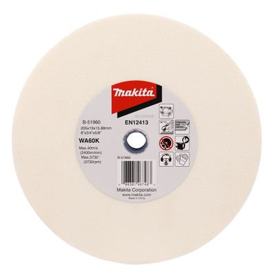 Makita Accessoires Slijpst. 205X19X15,88Mm Wa60K - B-51960