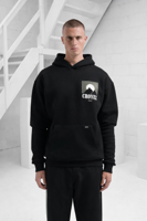 Croyez Slopes Hoodie Heren Zwart - Maat S - Kleur: Zwart | Soccerfanshop