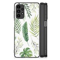 Samsung Galaxy A13 4G Bloemen Hoesje Leaves Samsung Galaxy A13 4G Bloemen Hoesje Leaves