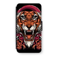 Tiger and Rattlesnakes: iPhone 7 Flip Hoesje