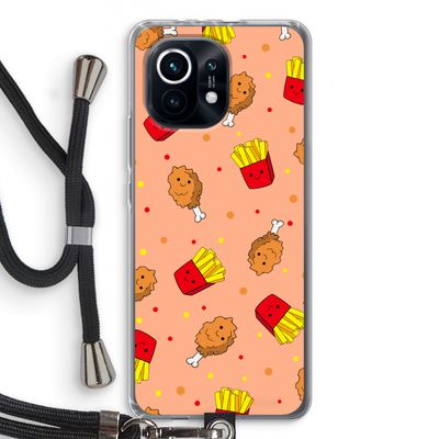 Chicken 'n Fries: Xiaomi Mi 11 Transparant Hoesje met koord