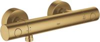 Grohe Grohtherm 1000 Cosmopolitan douche thermostaatkraan cool body geborsteld messing Grohe Grohtherm 1000 Cosmopolitan douche thermostaatkraan cool body geborsteld messing