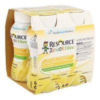 Resource Junior Fibre Vanille 4x200ml