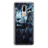 Darkness Lion: OnePlus 6 Transparant Hoesje Darkness Lion: OnePlus 6 Transparant Hoesje